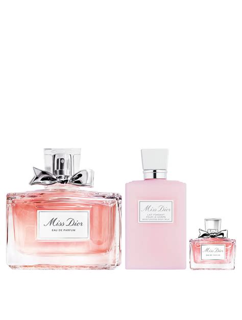 miss dior perfume gift set